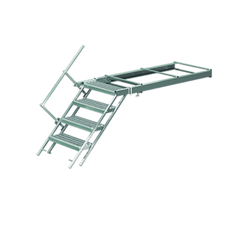Eject folding stairs - four-step,B=757mm, H=891mm